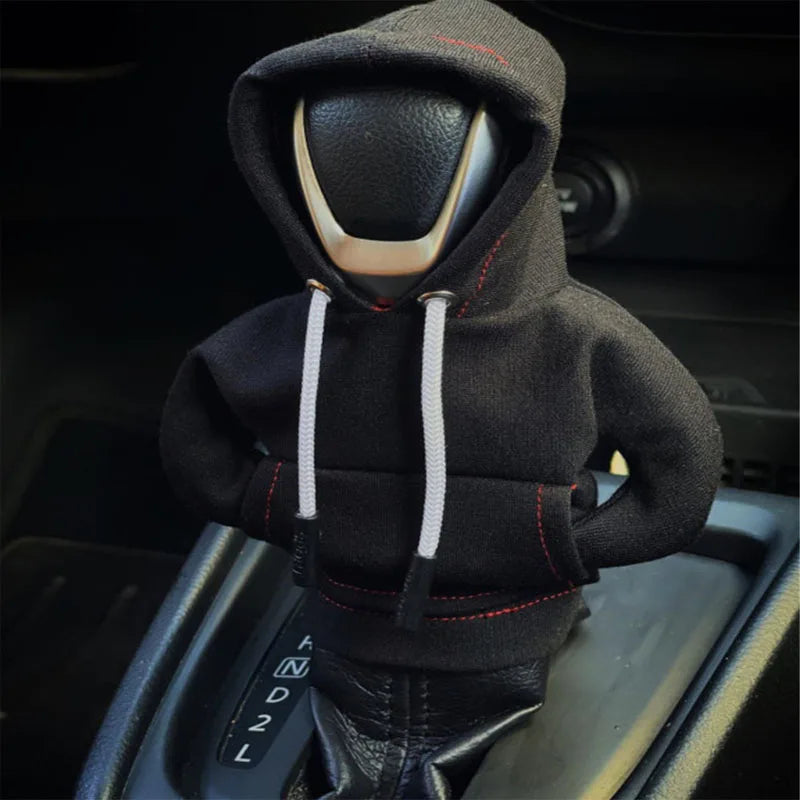 Hoodies Car Gear Shift Cover 1PCS Gearshift Decor Manual Handle Gear Shift Antislip Sweatshirt Auto Change Lever Sweater